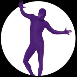 Krperanzug - Bodysuit - Violett - Klicken fr grssere Ansicht