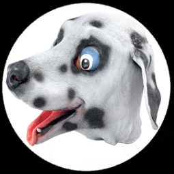 Dalmatiner Maske Erwachsene - Klicken für grössere Ansicht