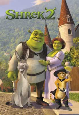 Shrek on Shrek 2 Filmplakate Pr  Sentiert Von Klang Und Kleid   Poster