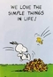 Peanuts The Simple Things - Poster