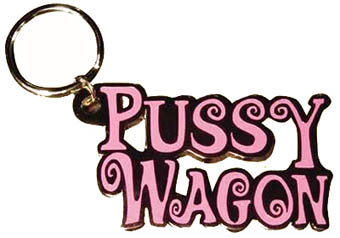 KILL BILL PUSSY WAGON SCHL�SSELANH�NGER auf einer Gurmels Wunschliste / Geschenkidee