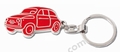 FIAT 500 SCHL�SSELANH�NGER EMAILLIERT - ROT