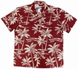 Original Hawaiihemd - Waimea Canoe - Rot - Waimea Casual Modell: WCCAN-RED