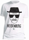 BREAKING BAD T-SHIRT HEISENBERG WALTER WHITE - WEISS