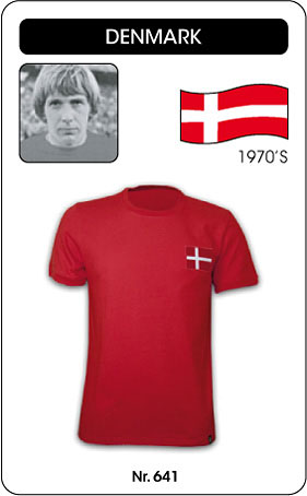 D�NEMARK RETRO TRIKOT