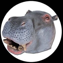 Nilpferd Maske Erwachsene (Flusspferdmaske) - Klicken f�r gr�ssere Ansicht