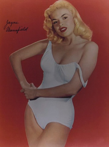Jayne Mansfield - Fan Karte