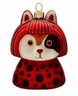 Yayoi Kusameow Kusama Calico Cat Glass Weihnachtskugel