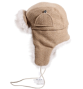 Fliegermütze mit Pelz