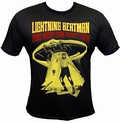 Lightning Beat-Man Shirt - Black