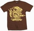 Tiki Volcano - Shirt - braun