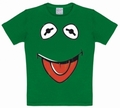 Kids Shirt - Muppets - Faces Kermit - Grn