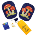 Mushrooms Ellbogen Aufnher Set navy