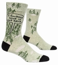 I Fucking Love It Out Here - M�nnersocken Blue Q