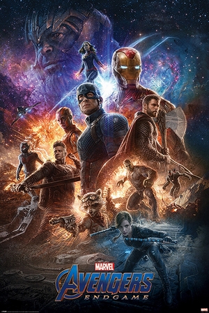 AVENGERS: ENDGAME POSTER FROM THE ASHES