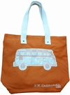 VW BUS TASCHE - T1 - LEINEN ORANGE